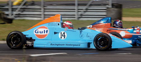 Nils K. Vestergaard har været i overhalingsbanen gennem hele 2009-sæsonen i Formula Ford Benelux.